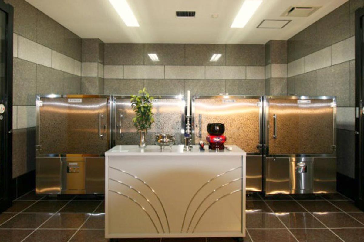 南多摩斎場の霊安室