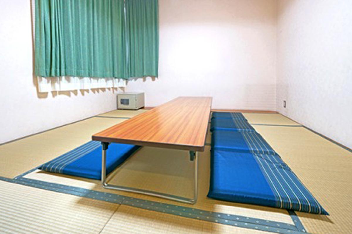 南多摩斎場の僧侶控室